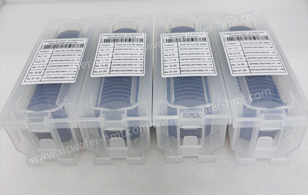2 inch SiC As Cut Wafer Package